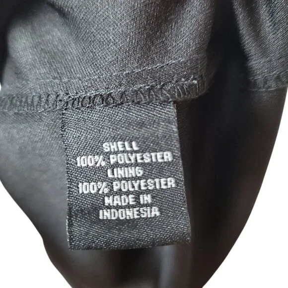 J.B.S. Womens Floral Sleeveless Tea Lenght Dress Size M Black & Gray - Picture 9 of 11